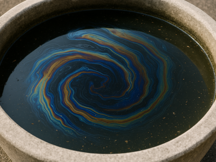 Oil in Cooling Water